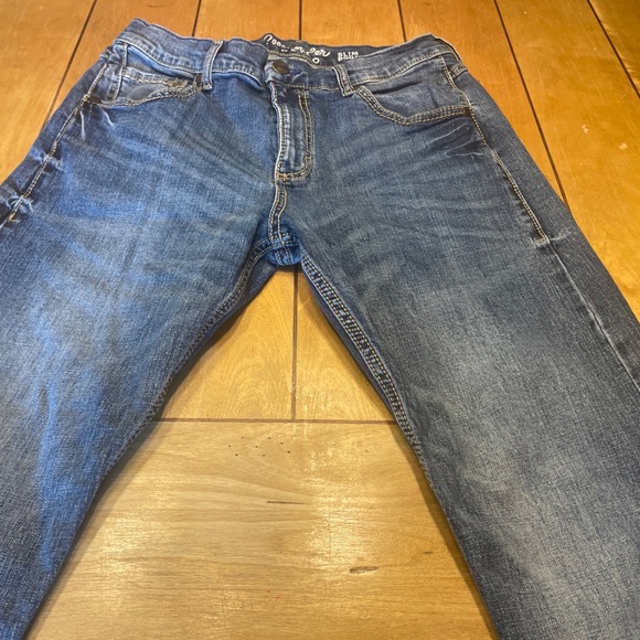 Wrangler Retro Slim Boot Jeans 33x34 Medium Wash - Picture 6 of 16